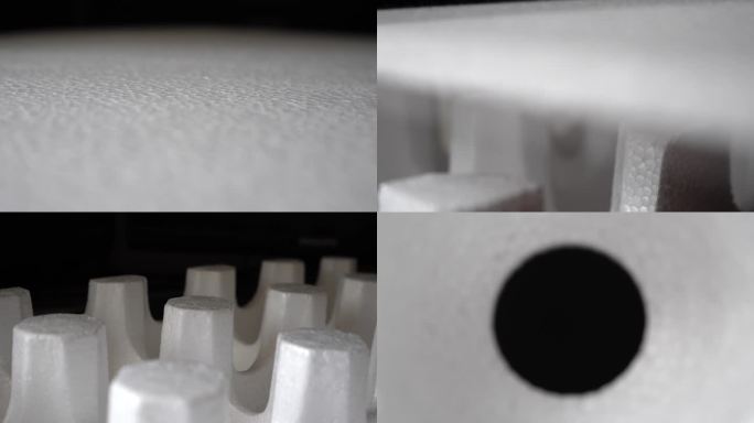高档苹果礼盒内芯白色包装泡沫塑料展示