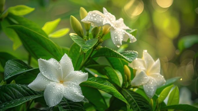 《野草与栀子花》舞台背景