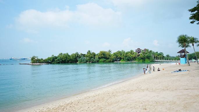 新加坡 圣淘沙 巴拉湾 海滩