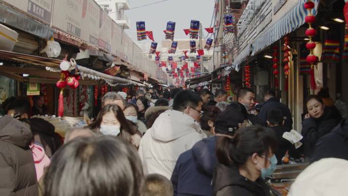 沈阳西塔街景4k