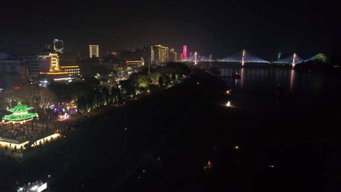 宜昌滨江夜景