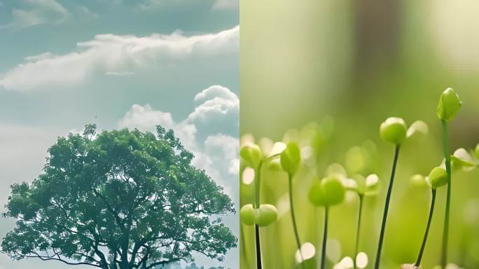 植树节 世界环境日 绿色环保 竖版