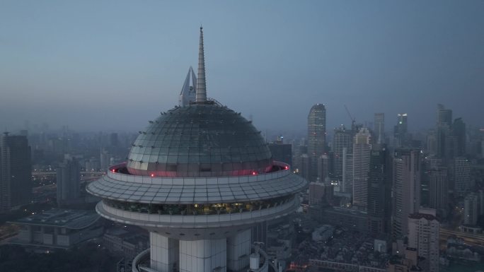 4K-航拍新世界丽笙酒店北京西路