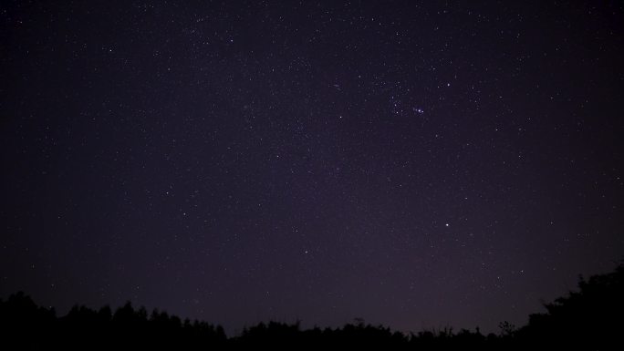 双子座流星雨星空