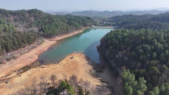 杭州 山顶 长了林场 爬山 露营