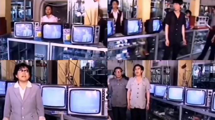 八九十年代 百货商场的电视机专卖店