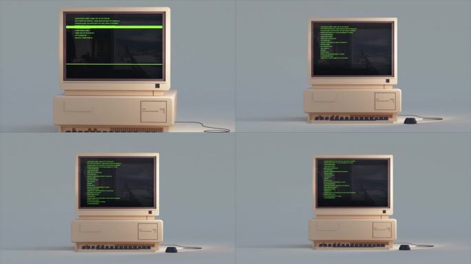 老电脑LOGO演绎