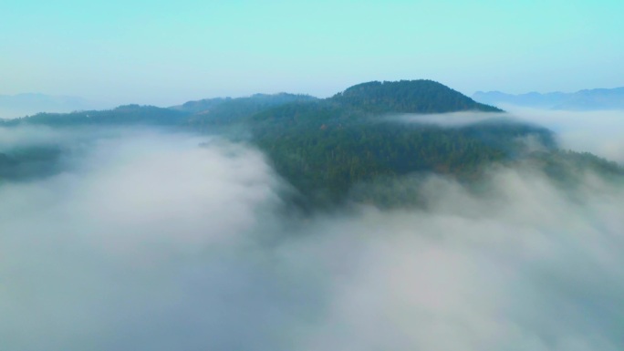 奔赴山海遇见祖国大地绝美云海高原云雾森林