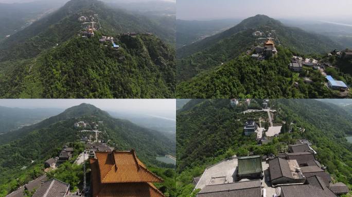 武汉黄陂木兰山穿越机航拍风景6