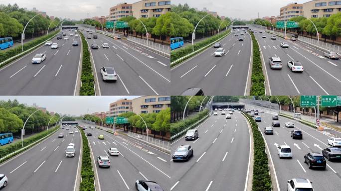 上海中环道路交通延时摄影