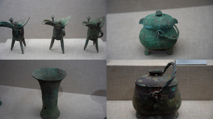 古代文物商代青铜器酒器礼器