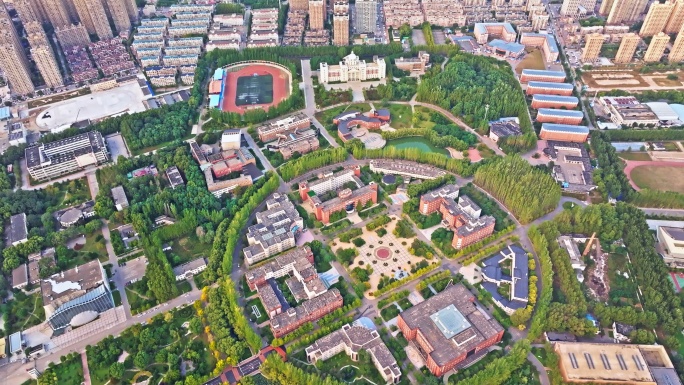 辽宁沈阳师范大学航拍