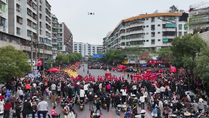 青龙古庙迎老爷出巡