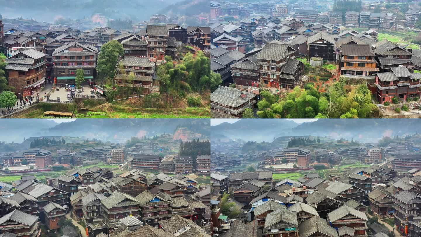 侗族文化活化石古村落建筑
