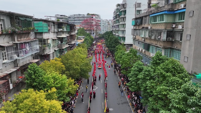 青龙古庙迎老爷出巡