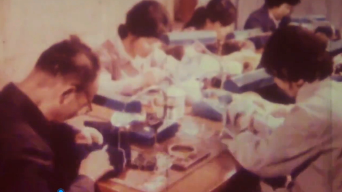 七八十年代 手工针织补店 缝补衣服店