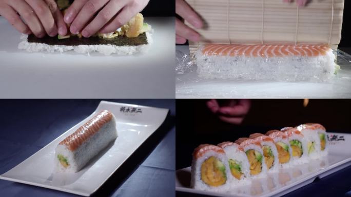 寿司制作 寿司卷