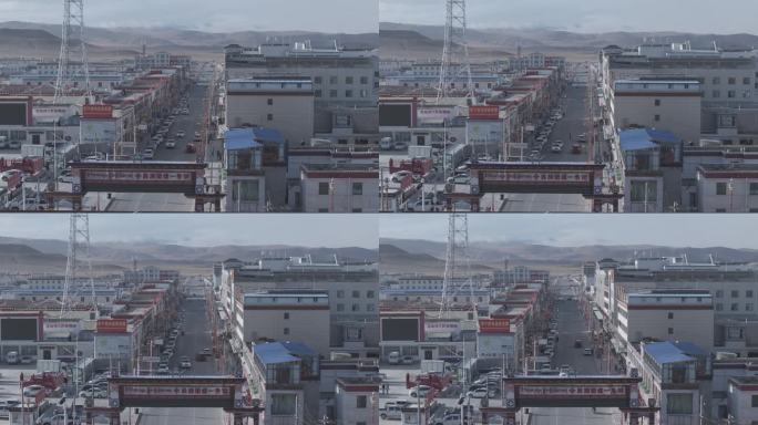 西藏改则县航拍4k