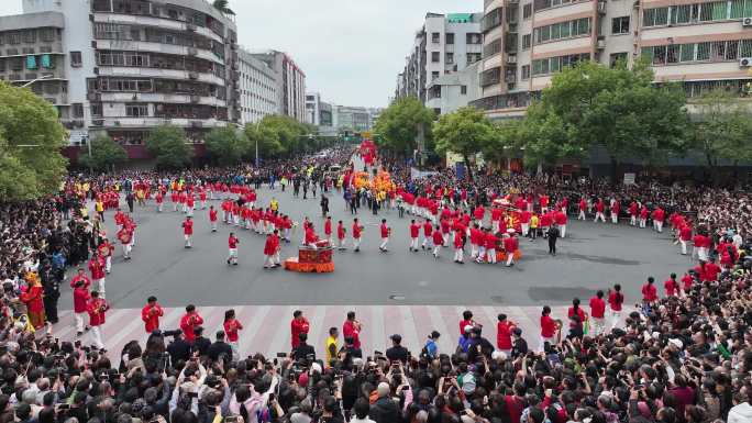 青龙古庙迎老爷出巡