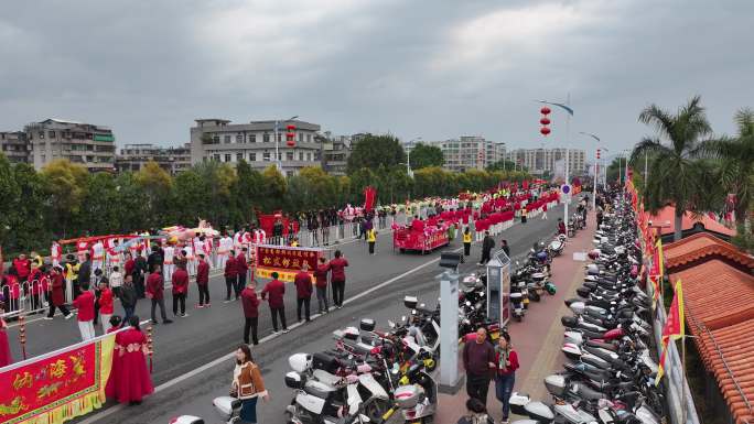 青龙古庙迎老爷出巡