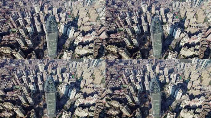 温州城市大景 温州世贸中心