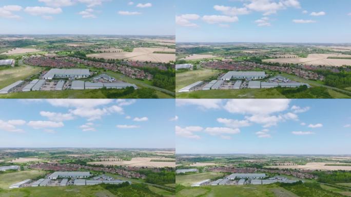 无人机视角下的英国英格兰的住房发展