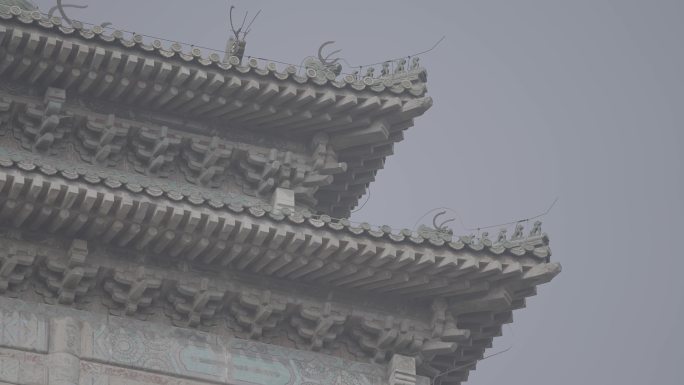 北京钟楼空镜