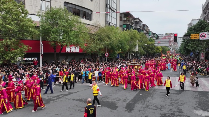 青龙古庙迎老爷出巡