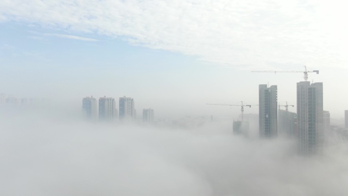 潍坊城市平流雾