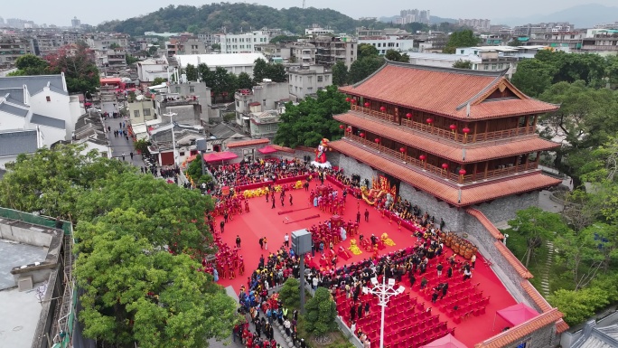 青龙古庙迎老爷出巡