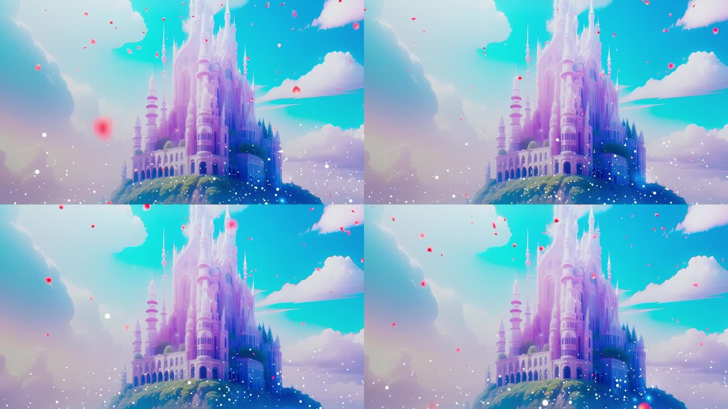 【4K】唯美梦幻城堡4