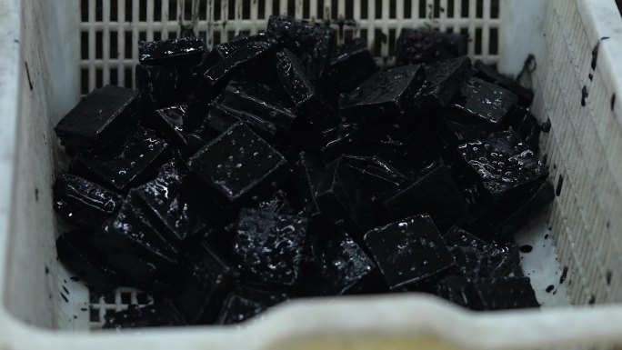 臭豆腐发酵 制作过程升格镜头