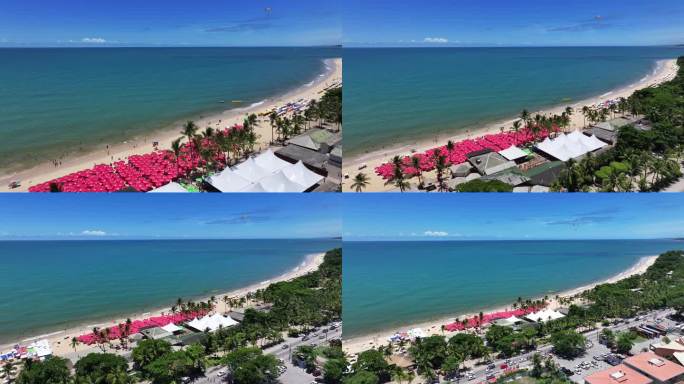 波图塞古罗巴伊亚海滩俱乐部。巴西东北部。
