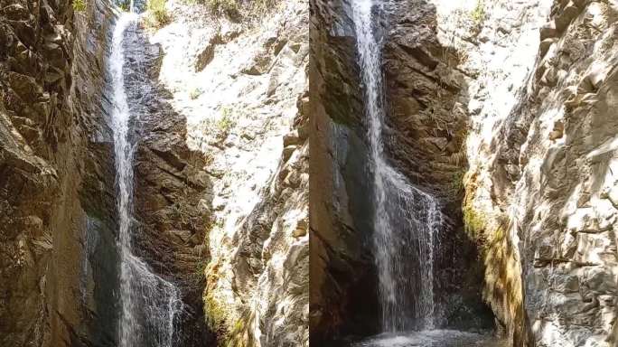 Millomeris瀑布是塞浦路斯最高的瀑布，它的水从15米的高度落下。