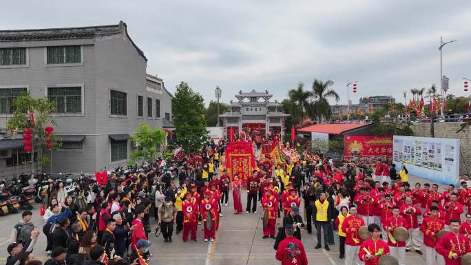 青龙古庙迎老爷出巡