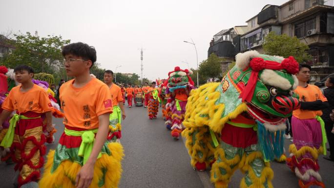 城隍庙出巡相机拍