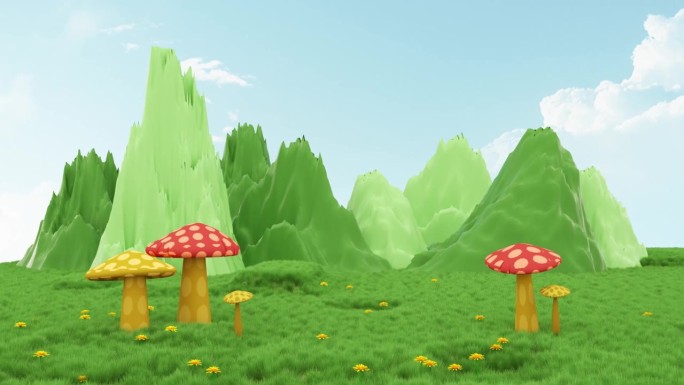 蘑菇卡通动画