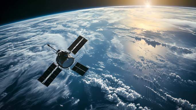 卫星 空间站 鸟瞰地球 中国航天日