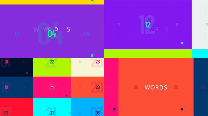 AE 多分辨率简洁平滑切换图文展示