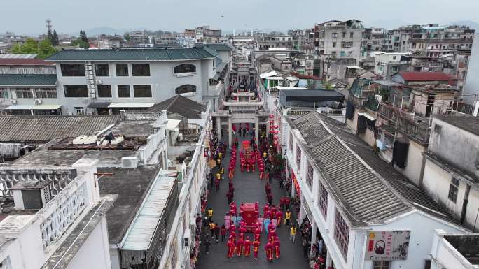 青龙古庙迎老爷出巡