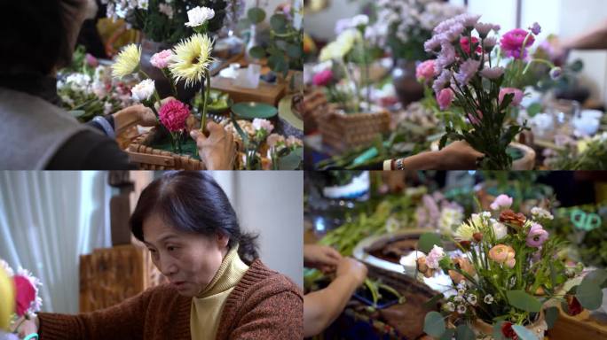 3 8女神节 妇女节 节日插花 康乃馨