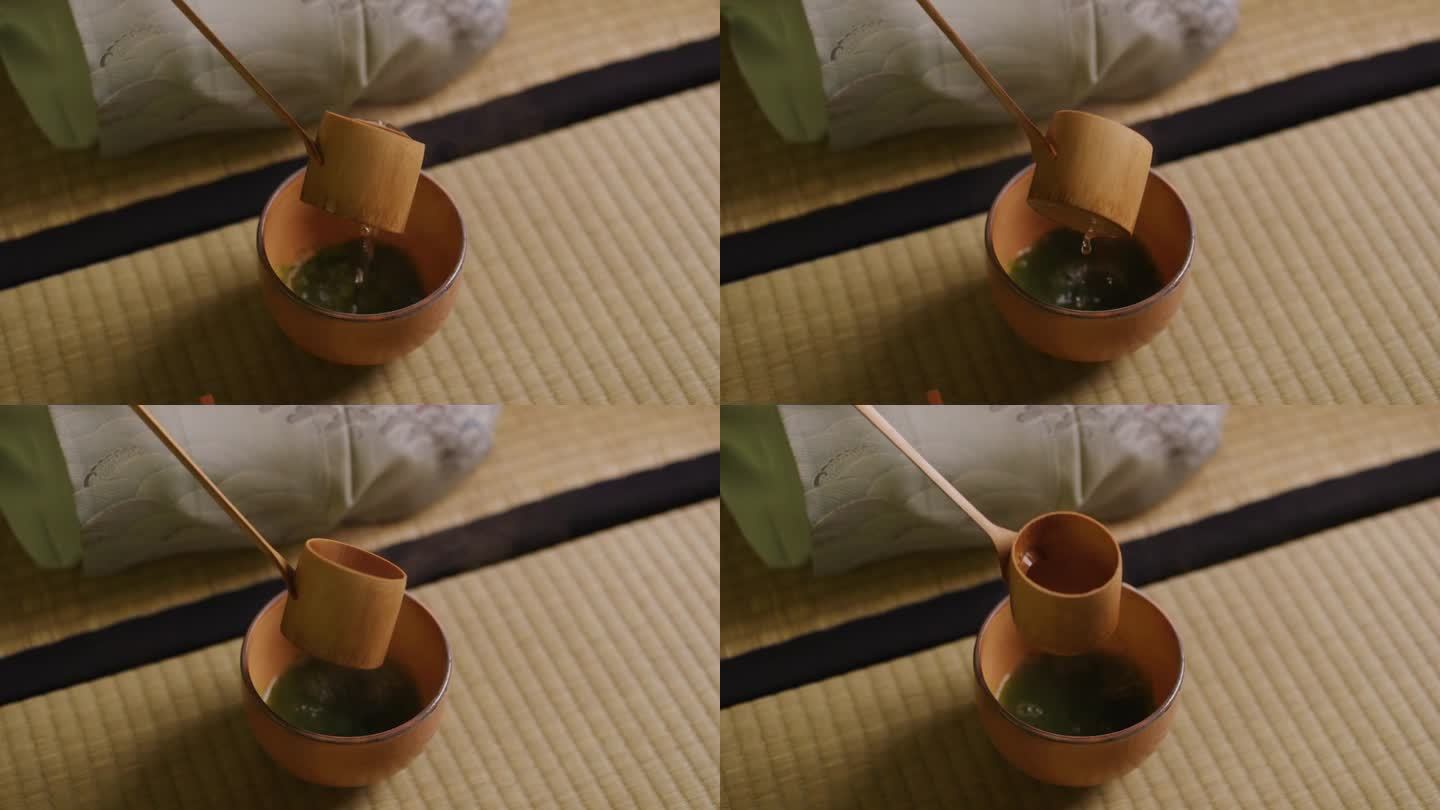 日本茶竹勺蒸笼