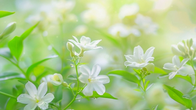 《茉莉花开》背景视频