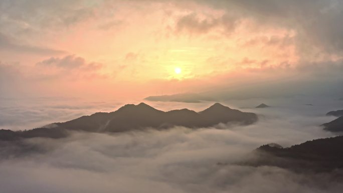 云海山川大山风景云海云雾