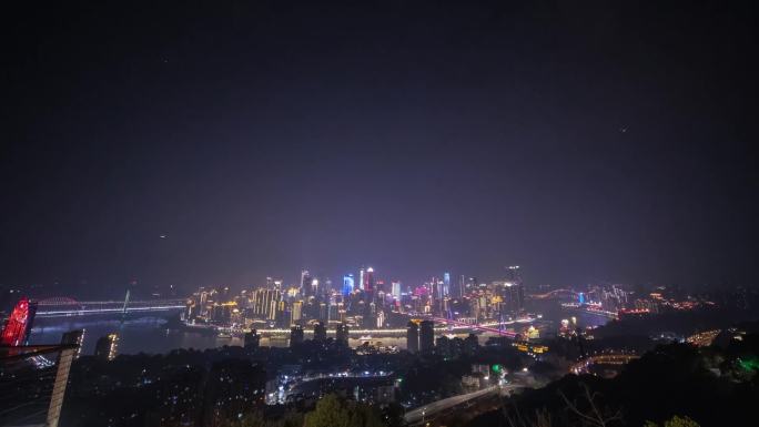 重庆夜景延时