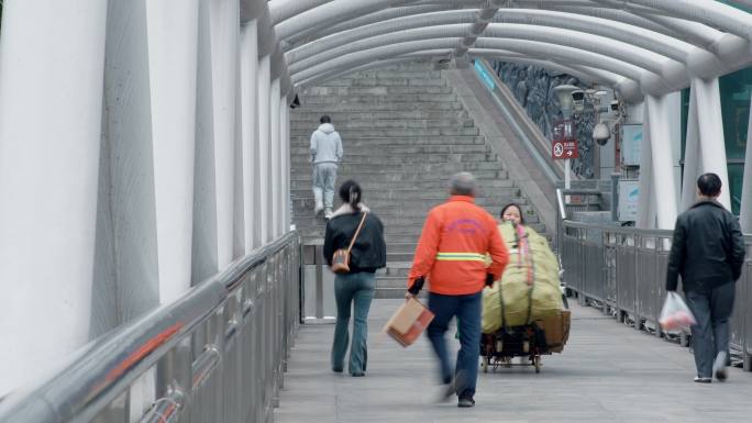 重庆菜园坝空镜