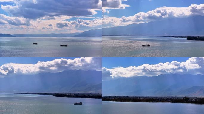 大理苍山洱海喜洲航拍摄影