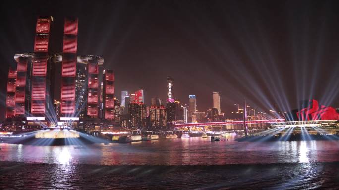 重庆2024年跨年灯光秀