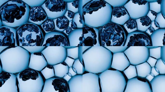 蓝色纳米技术医学技术回收细胞
