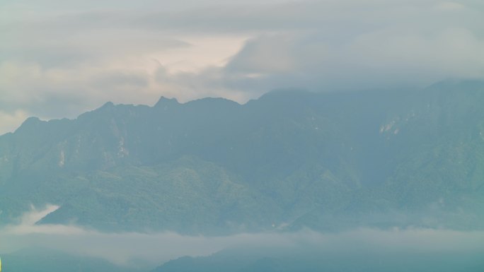 西安秦岭云海延时